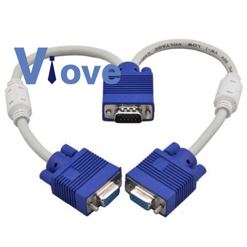 Bộ Chia 2 Cổng Vga 15pin Cho Máy Tính