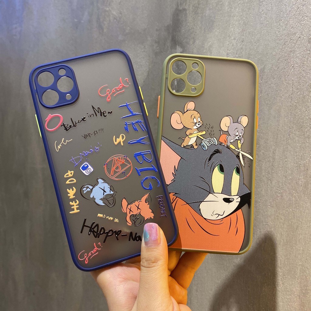 Ốp iPhone bảo vệ camera hoạt hình &amp; động vật  iPhone  7 8 Plus X Xs XsMax iPhone 11 11 Pro 11 Promax
