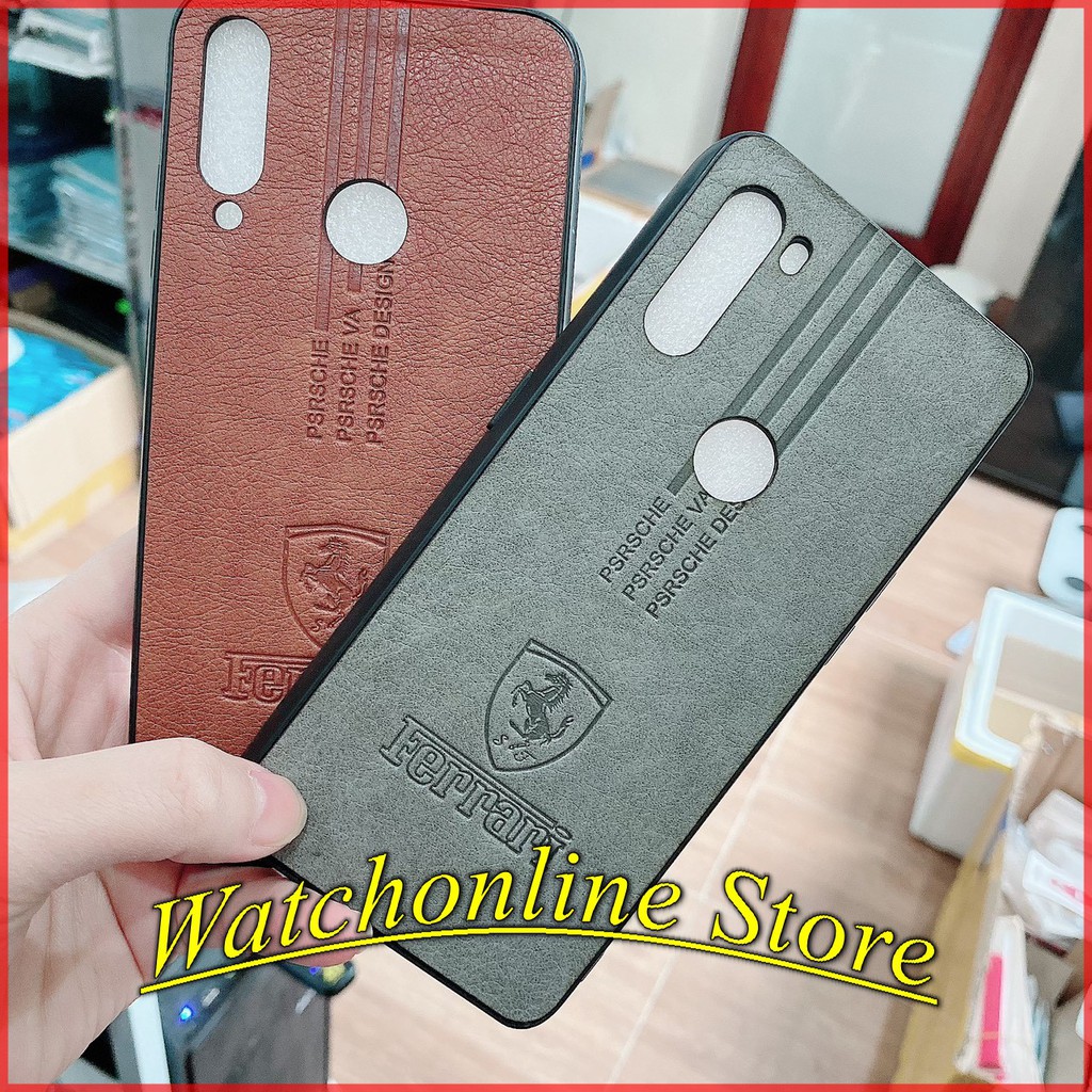 Ốp da Ferrari Realme C55 C53 C20 Q2/ Q2 pro/Realme 7i Realme X7 pro  Realme C11 Realme C12/Realme C15/Realme C17