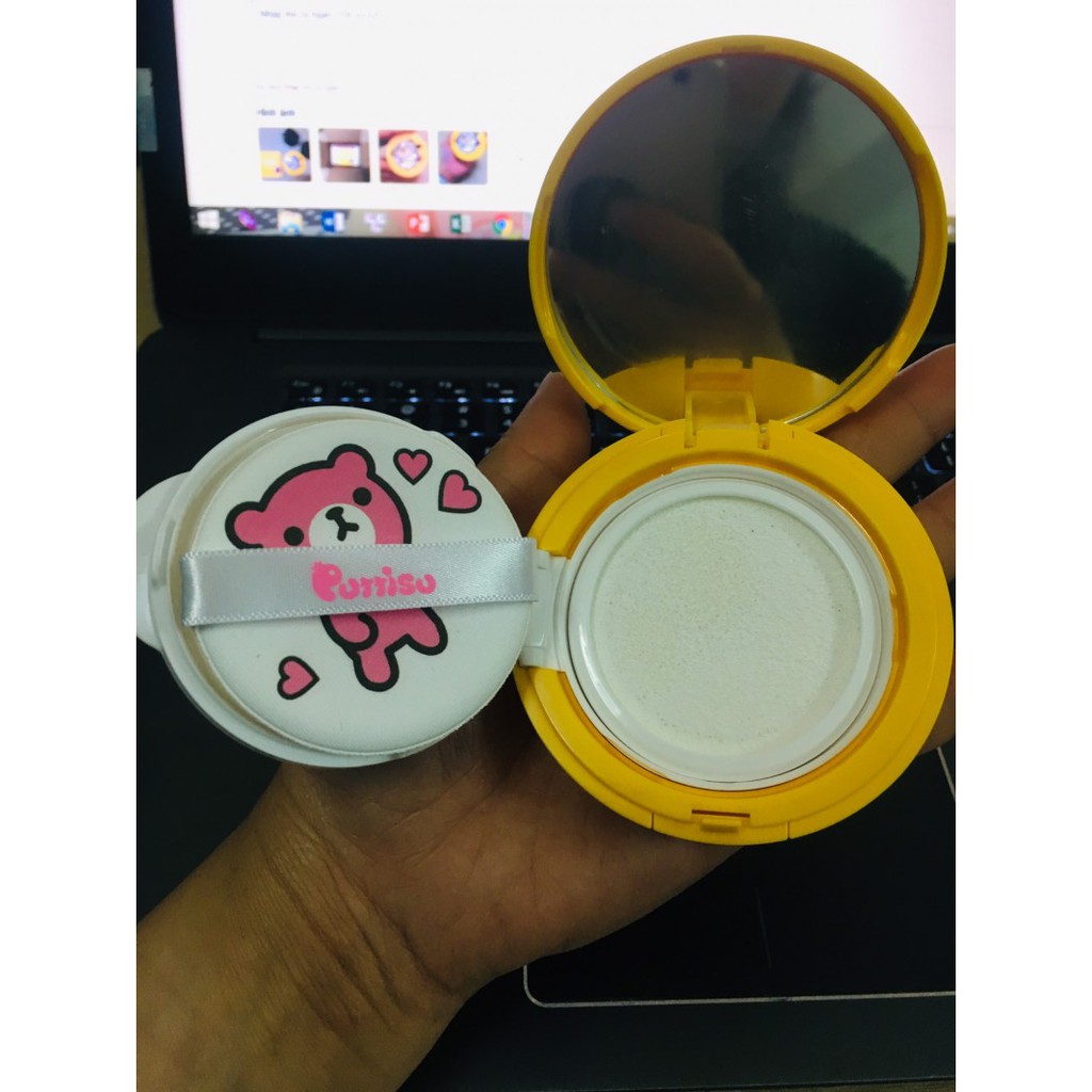 Cushion Puttisu Safe Baby Mild Sun Cushion SPF50+ PA++++ 15g | BigBuy360 - bigbuy360.vn