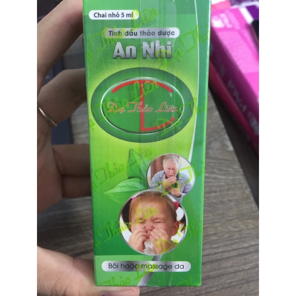 Tinh dầu thảo dược An nhi - Sổ mũi, Viêm mũi dị ứng, Viêm đường hô hấp trên, Ngăn ngừa muỗi đốt Dạ Thảo Liên