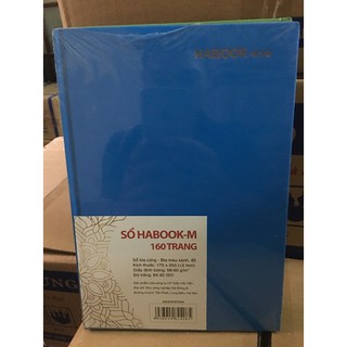Sổ bìa cứng habook m 160 trang