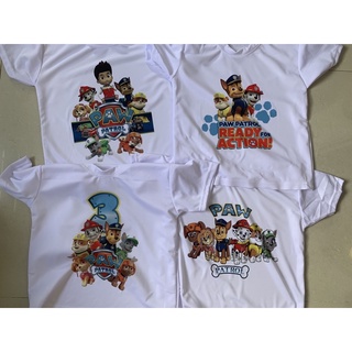 ( ảnh thật shop tự chụp) BST Áo thun trẻ em in hình Đội Chó cứu hộ siêu đẹp | Áo PAW Patrol siêu cute