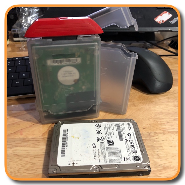 Hộp nhựa đựng ổ cứng - bảo vệ HDD - thẻ nhớ