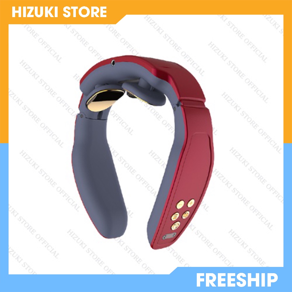 👍💖 Máy Massage Cổ Vai Gáy, Máy Mát Xa Cổ Xung Điện Cao Cấp Hỗ Trợ Làm Giảm Cơn Đau Nhanh Chính Hãng