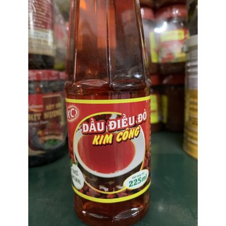 Dầu hạt điều đỏ Kim Công 225ml