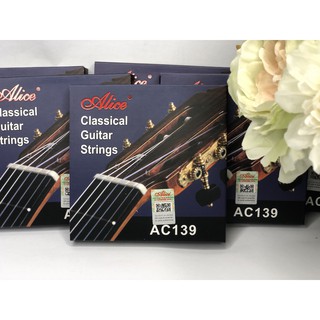 💥CHÍNH HÃNG💥 Bộ Dây đàn Guitar Classic AC139💥FREESHIP EXTRA💥Dây Đàn Alice AC139 / Dây Đàn Nylon - Music Haus