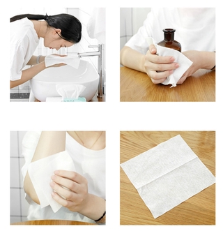 Khăn Mặt Chất Liệu Cotton Dùng Một Lần
