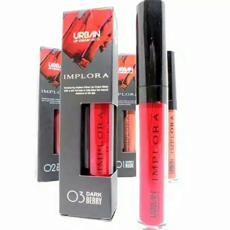 (hàng Mới Về) Son Môi Implora Màu Lì Thời Trang | BigBuy360 - bigbuy360.vn