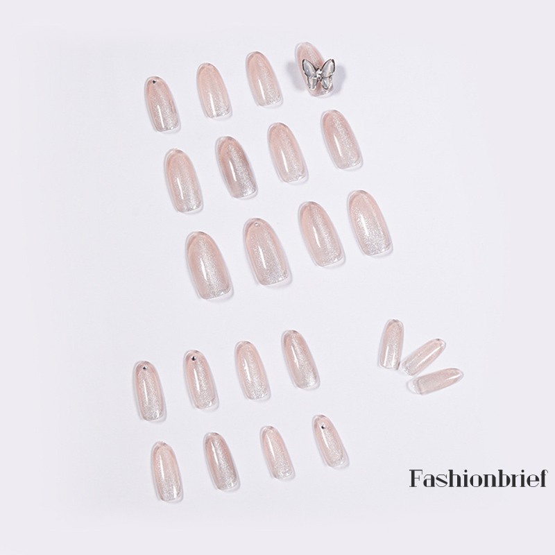 Bộ 24 móng tay giả độc đáo chất lượng cao BUTTERFLY