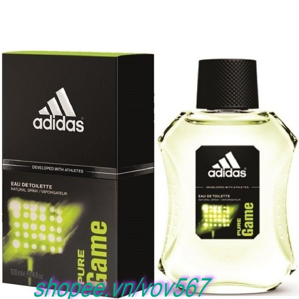 Nước hoa 100ml Adidas Pure Game 100% chính hãng, vov567 cung cấp và bảo trợ.