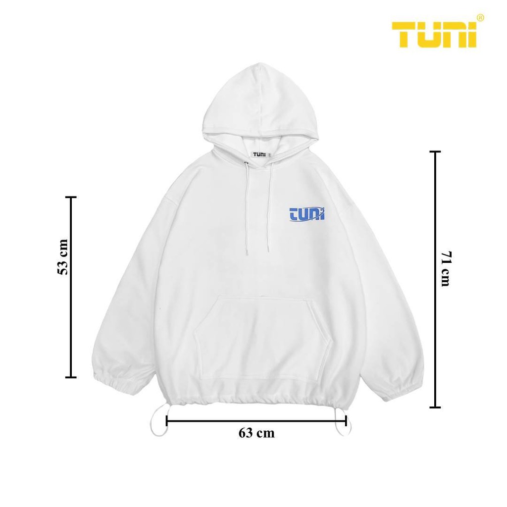 [Mã SKAMCLU7 giảm 10% tối đa 50K đơn 0Đ] Áo Khoác Form Rộng Unisex HOODIE TUNI STREET Vải Nỉ Bông Dày Dặn - Tuni Store | BigBuy360 - bigbuy360.vn