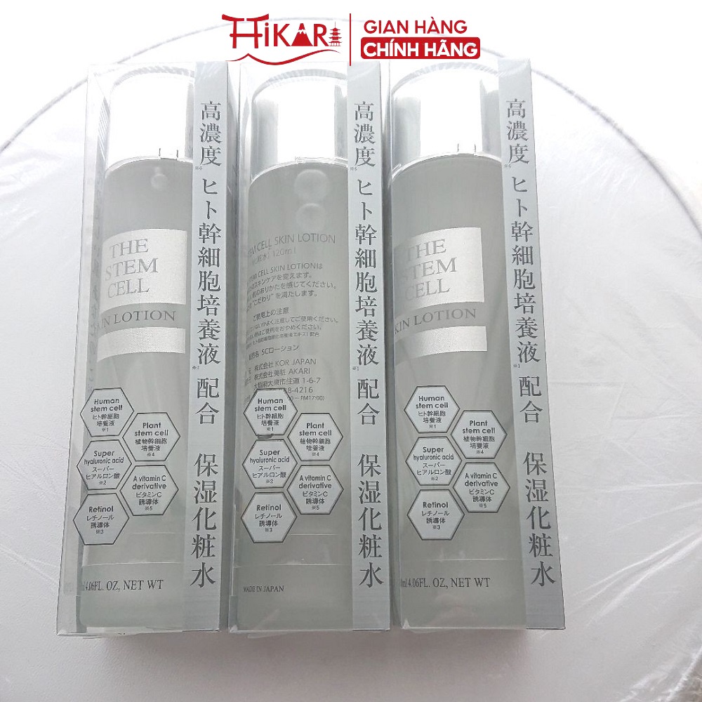 Nước Hoa Hồng Tế Bào Gốc The Stem Cell Skin Lotion Nhật Bản 120ml