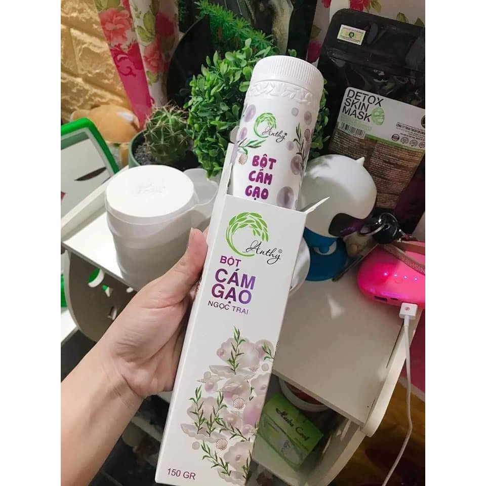 Cám gạo Ngọc trai AnThy Spa dành cho da khô