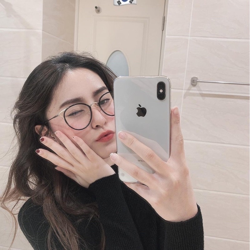 Kính kim loại tai mèo 90029 best seller Jolie eyewear chống ánh sáng xanh, UV400