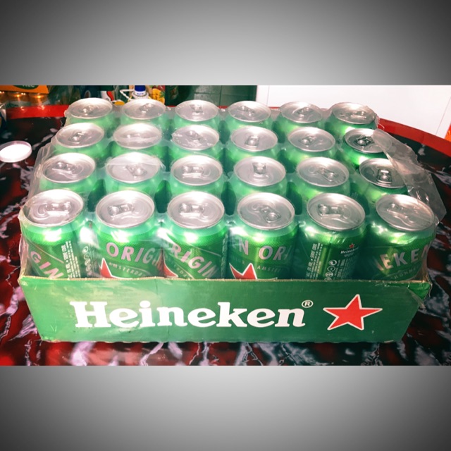 [SIÊU RẺ] Thùng Bia Heineken Hà Lan 24 lon 500ml
