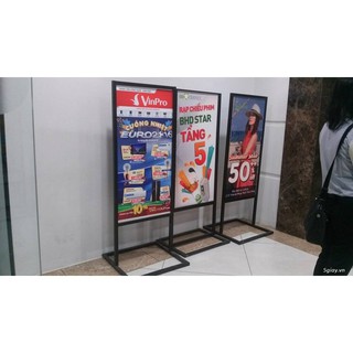 Standee sắt ngoài trời - LH 0986561651