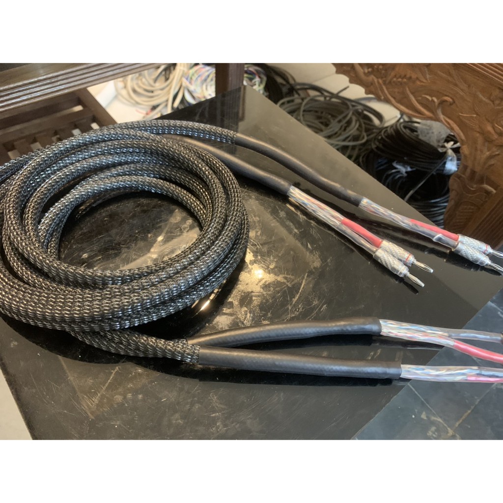 Bộ dây loa Hitachi Hi End Nhật bãi Diy Jack Bắp Chuối Cao cấp