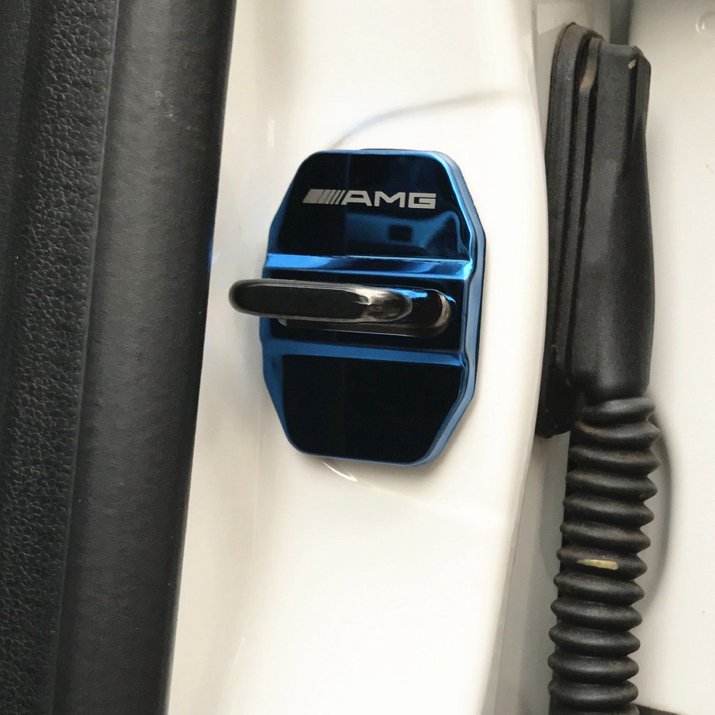 Set 4 Nắp Đậy Ổ Khóa Cửa Xe Hơi BENZ GLC GLC Ốp