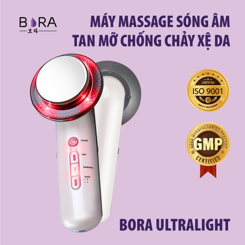 Máy massage sóng âm tan mỡ Bora Ultralight chống chảy xệ da