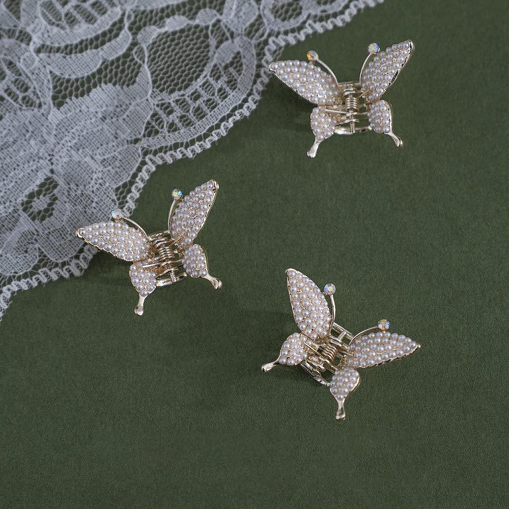 Kẹp Tóc Bướm / Cua / Cá Mập Phong Cách Vintage Hợp Thời Trang Dành Cho Bạn Nữ VANES1