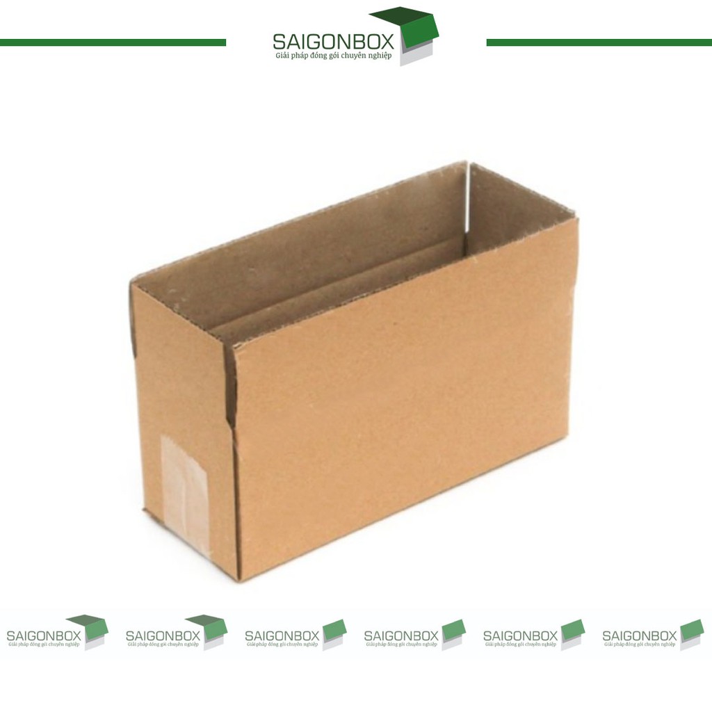 Combo 100 thùng hộp carton size 25x10x10 cm để đóng gói hàng hóa