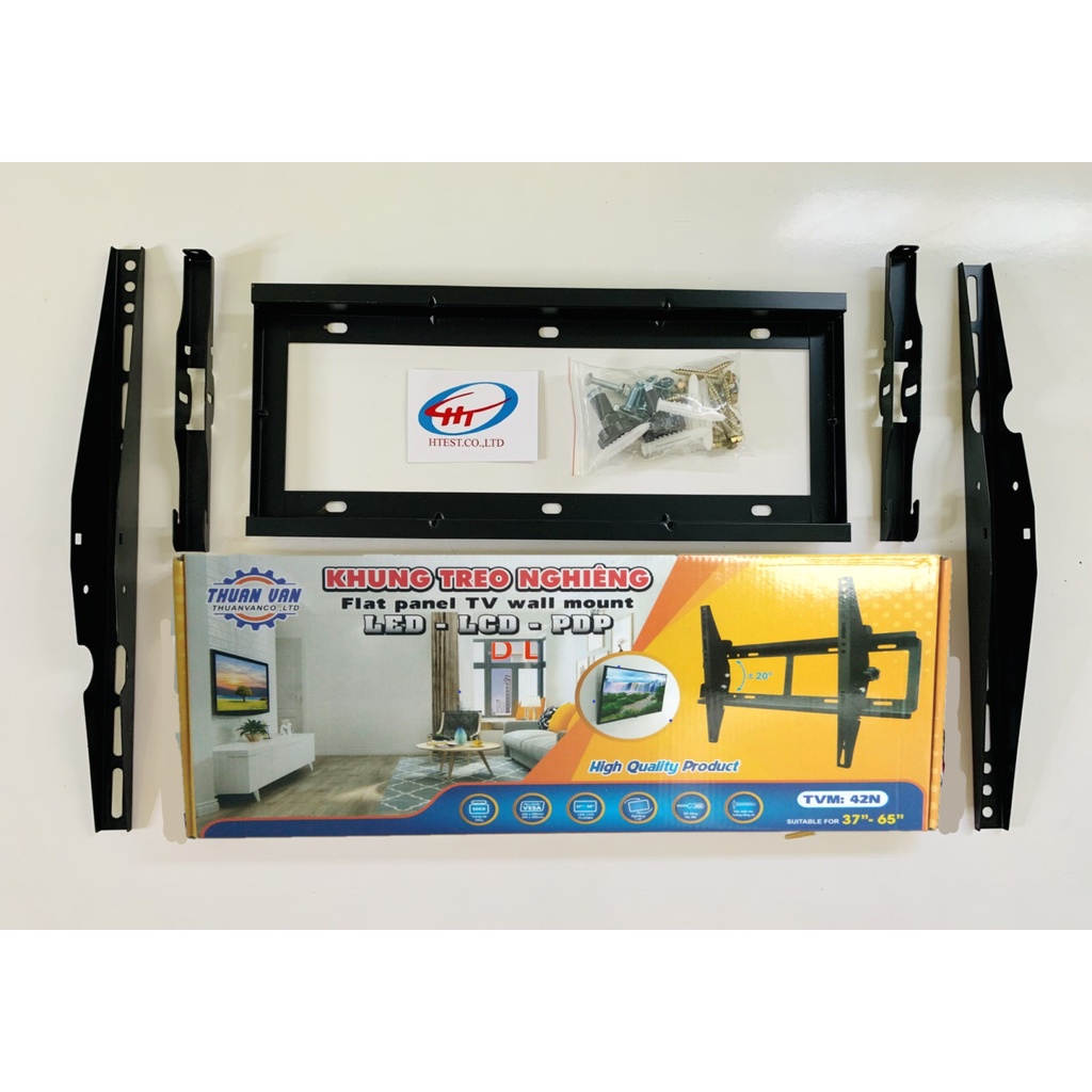 KHUNG TREO TIVI Giá tivi nghiêng 21-65 inch - Chính Hãng