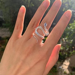 Nhẫn Hình Rắn Thời Trang Unisex Mới