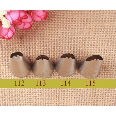 Đui bắt lá/ Đui bắt kem tạo hình lá bằng thép không gỉ 304