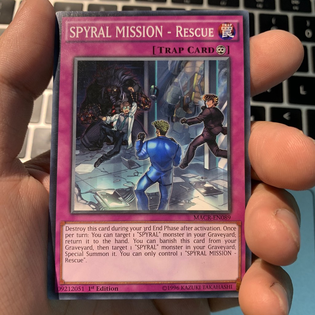 [EN][Thẻ Bài Yugioh Chính Hãng] Spyral Mission - Rescue