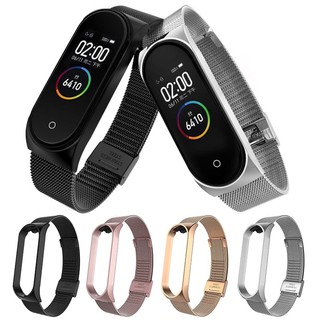 Dây đeo kim loại thay thế cho Xiaomi Mi Band 3 4 độc đáo
