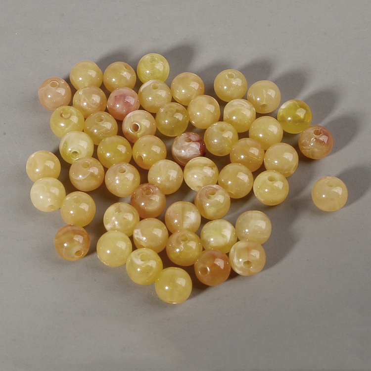 Set 30/ 50/ 100 hạt xỏ lỗ ngọc trai nhân tạo nhiều màu sắc tùy chọn dành cho làm đồ trang sức thủ công