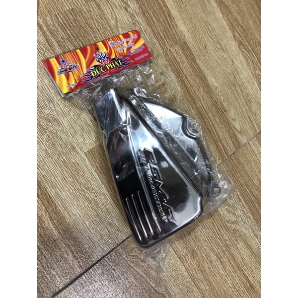 Ốp bầu gió  xe AB Air blade đời cũ 2009 ->2012 inox giá rẻ mẫu mã đẹp