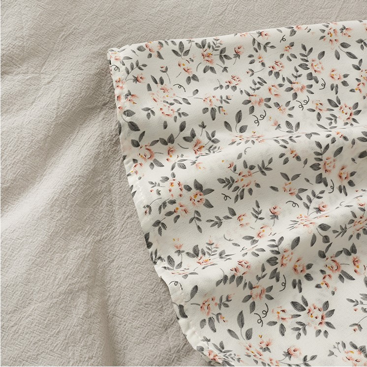 Chân Váy Hoa Nhí Voan Dáng Suông Dài Hai Lớp CV12 Hàng Quảng Châu