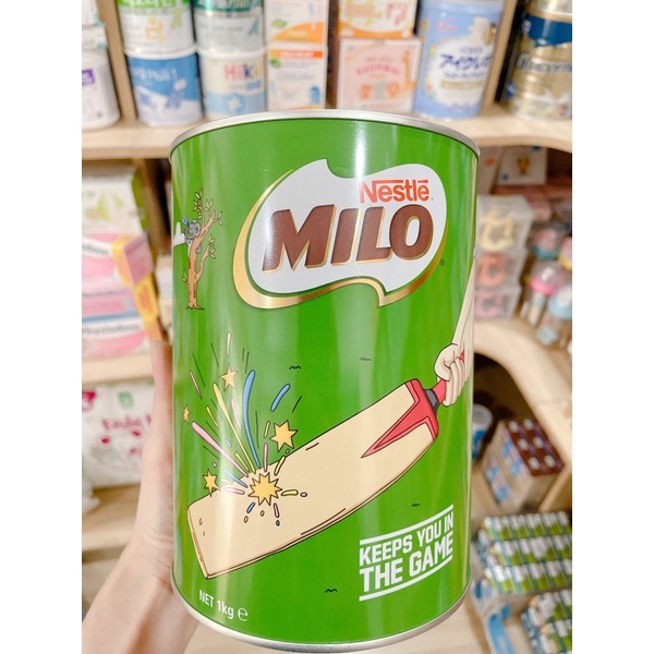 Sữa Bột Milo Úc Hộp 1 KG (Date Mới 2023)