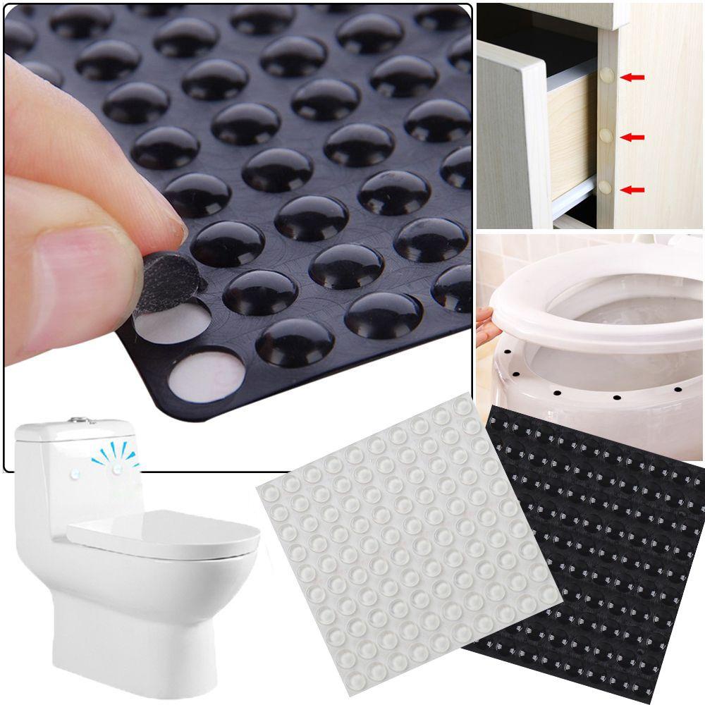 Set 300 Miếng Đệm Cao Su Dán Chân Cửa Tủ/Đồ Dùng Nội Thất Chống Va Đập Chống Sốc Nhiều Màu