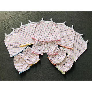 Combo 05 bộ bi dây siêu yêu cho bé gái