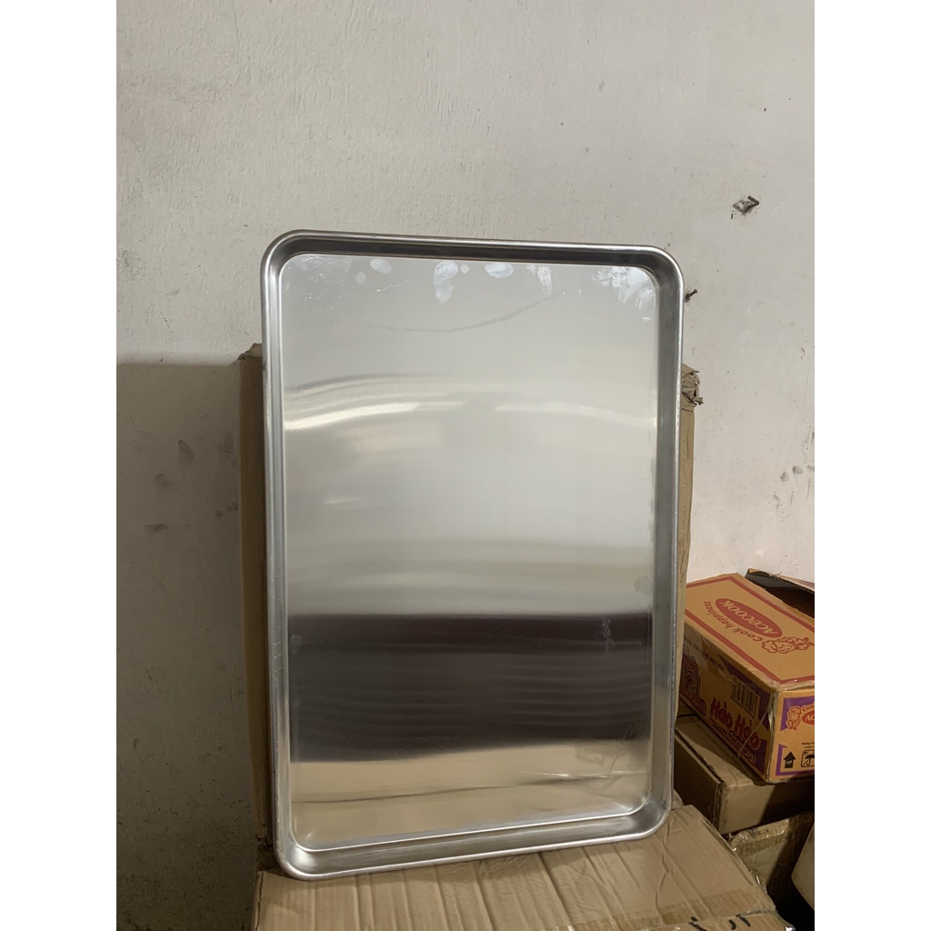 Khay phẳng 4060, khay nướng bánh dày 1 li