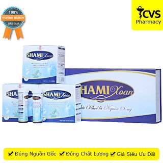 Combo 3 Hộp Shami Xoan Tặng Ngay 1 Chai Xịt - Hỗ Trợ Giảm Triệu Chứng Viêm Mũi & Viêm Xoang - CvsPharmacy