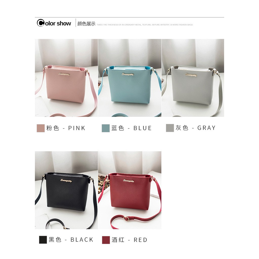 Túi đeo vai nữ thời trang Hàn Quốc xinh xắn