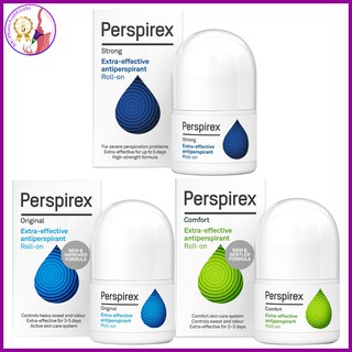 Lăn perspirex khử mùi và ngăn tiết mồ hôi cho mọi loại da 20ml
