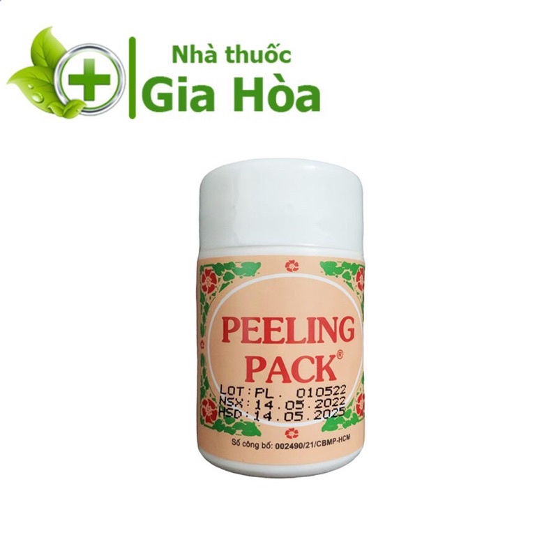 Gel lột mụn / keo dán mặt nạ Peeling Pack Gamma