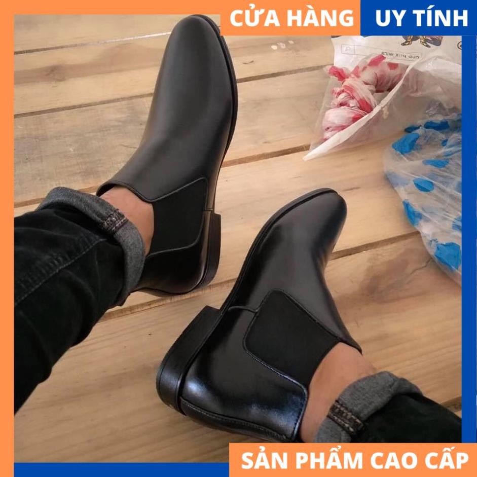 Giày Bốt Nam Cổ Cao Lịch Lãm Mới Về [HÀNG ĐẸP]