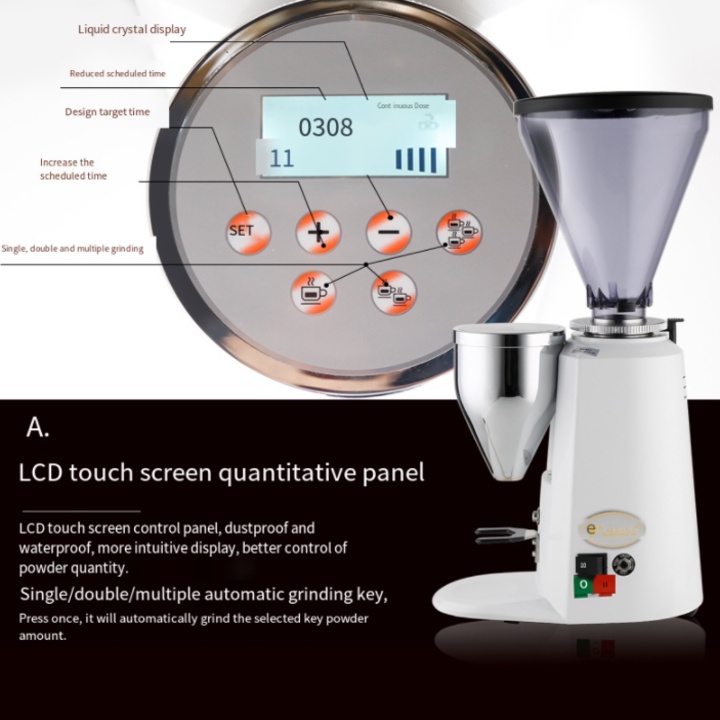 Máy xay hạt cà phê chuyên nghiệp dùng cho quán cà phê L-Beans 900A  tốc độ 1.450 vòng/phút- CHÍNH HÃNG BẢO HÀNH 12 THÁNG
