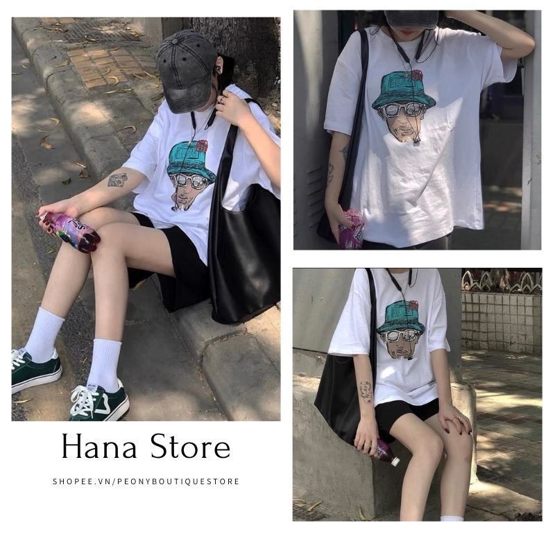 Set Short Ống Rộng Áo Thun ALIFE ❤️ Hana Store - Freeship ❤️ Bộ quần đùi cạp cao kèm áo phông tay lỡ dáng rộng basic