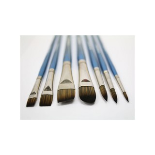 Cọ vẽ màu sơn dầu chuyên nghiệp bộ 7 cây cọ - colormate