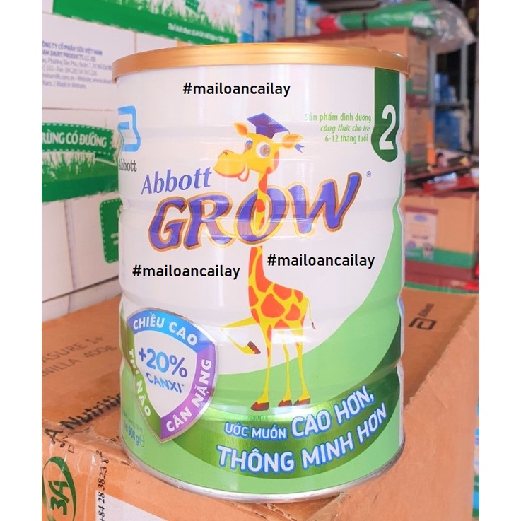 Sữa Bột Abbott Grow 1-2-3-4 900g