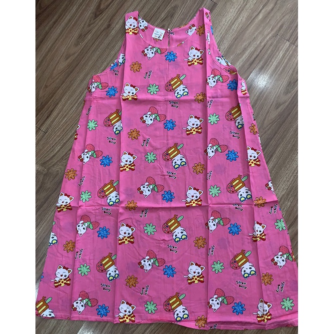 [SIZE 40-65KG] Đầm bầu mặc ở nhà sát nách vải tôn 2 da mềm mát ít nhăn thoải mái 1 lớp độ dày vừa phải nhiều họa tiết