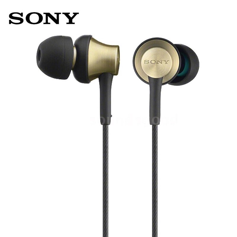 Tai nghe kim loại nhét tai chính hãng Sony EX650AP có mic cho XPERIA 1 10 Plus XZ1 XZ2 XZ3 Premium X XA1 XA2 XZS