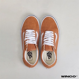 (Giày Chính Hãng) Old Skool Bronze / White